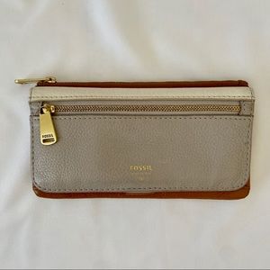 FOSSIL Tri-Colored Wallet